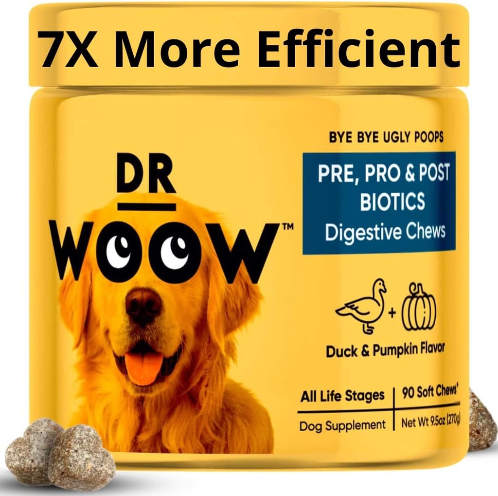 Propolasi untuk Anjing, Probilisasi Pet Dog dan Enzymes Digetical, Suplemen Probiotik Anjing Bebek & Pumpkin Flavor Dog, Pembuatan Anjing Vitamin Anjing dan Pregren untuk Anjing, Bantuan Gas Anjing