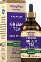 Piping Rock Green Tea Extract Liquid 124; 4 Fl Oz 124; Premium Herbal Suplemen 124; Vegetarian 124; Alkohol Bebas 124; Non-GMO, Gluten Bebas