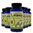 Tambahan Kesehatan Gabungan, 300Mg Avocado Soy Unsaponiable, Non- GMO, Dairy Free, Gluten Free & Shellfish Free, 60 Day Suply, One Capsule Per Day (12 Bulan)