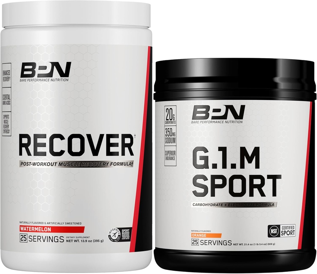 BAE PERFORMUCE NUTRITION BPN Recover & G1M Orange Bundle