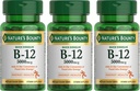 Nature 's Bounty Vitamin B-12 5000 mcg, 40 Quick Dissolve Tablet (Paket 3)