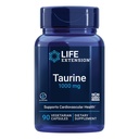 Life Extension Creatine Capsules and Taurine Supplement Bundle - 120 Creatine Capsules Promoting Kekuatan dan 100mg Taurine for Heart Health