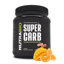 NutraBio Super Carb, Powder Carbohydrate dengan Cluster Dextrin & Electrolite, Busur Karb Lanjutan untuk Bahan Bakar Kerja, Performance, dan Pemulihan Muscle, Cyclic Dextrin, Orange Mango, 30 Sv