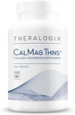 Theralogix CalMag Thins Calcium & Magnesium Suplemen Dukungan Bone untuk Perempuan & Men - Berisi 200 mg Calcium dan 50 mg Magnesium - NSF Disertifikasi - 360 Tablet