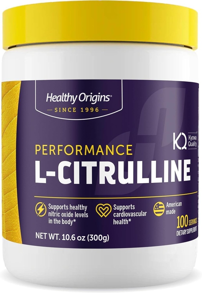 Origins Sehat - L- Citrulline (Americen- Made, Non- GMO, Gluten Free, Athletic Dukungan), 10,6 Ounce