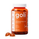Suplemen Nutration Goli, SuperFruits Beauty Gummy Vitamin - 60 Count - Collagen- Promoting Ingregents - Mixed Fruit, Vegan, Plant - Based, Non-GMO, Gluten- Free & Gelatin Free