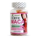 Kurva Maca Gummies, Suplemen Vitalitas 3000mg bagi Perempuan, Dukung Butt / HIPS & Gluteal Muscle Enlarement, 60 Count