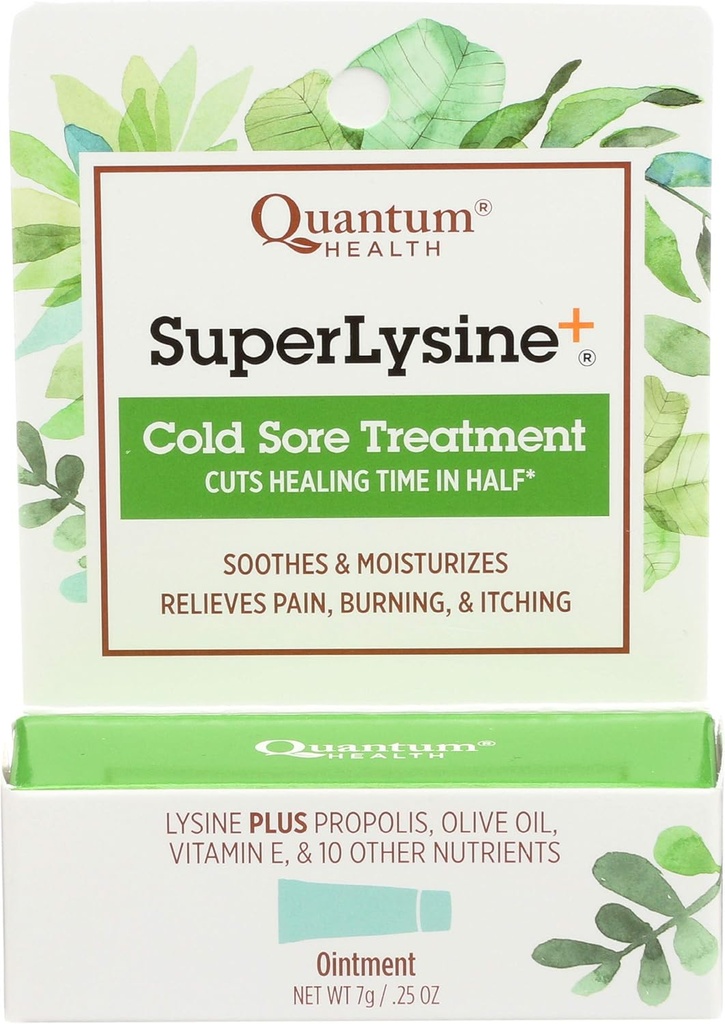 Kesehatan kuantum, Lysine Cream, 0.25 Ounce