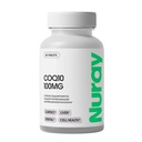 Nuray COQ10 100mg and Vitamin E Chewable Tablet - Quick Dissoling Orange Flavored Energy Suplemen - Support Heart Health & Liver Fungsi - 60 Count, Vegetarian, Gluten Free