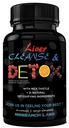 Research Labs Doctor Rekomendated Premium Liver Detox Cleanse & Support w / Milk Thistle, Beet, Dandelion. 23 Kuat Herbs...