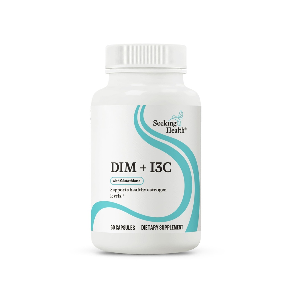 Mencari DIM & I3C Kesehatan - Dukung Liver Sehat Metabolisme Estrogen - Formula dengan DIM & I3C untuk mendukung Respon sel sehat - 400 mg, 60 Capsules