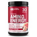 Optimum Nutrition Amino Energy - Pre Workout with Green Tea, BCAA, Acids, Keto Friendly, Green Coffee Extract, Energy Powder - Fruit Fruit, 30 Servings (Packaging May Wary)