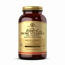 Solgar Ester-C Plus 500 mg Vitamin C (Ascorbate Complex) - 250 Vegetable Capsules - Gentle & Non Acidic - Antioksidant & Imune Dukungan - Non GMO, Vegan, Gluten Free, Kosher - 250 Servis