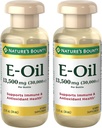 Nature 's Bounty Vitamin E Oil, Supports Immune & Antioksidant, 30.000.000 IU Vitamin E, Topical atau Oral, 2.5 ifl Oz (Paket 2)