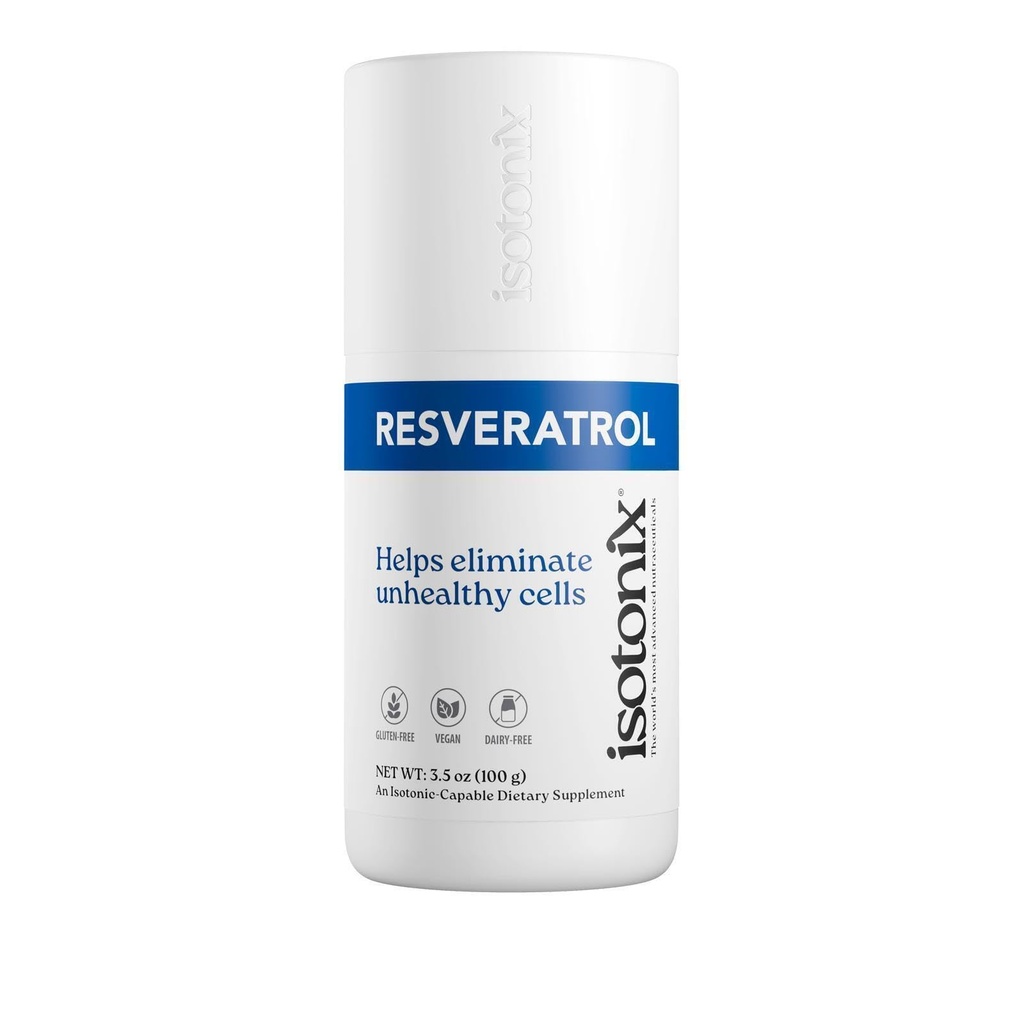 Isotonix Reveratrol Suplemen dengan Resveravine, BioVin dan VitaBlue untuk Kesehatan Sel, Perlindungan Antioksidant, dan Dukungan Kardiovaskular - 30 Hamba