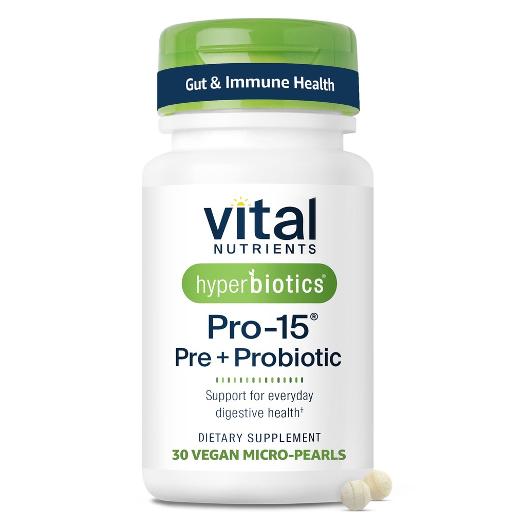 Nutrients Hiperboid Vital Pro-15 Prestipation and Progetic for Women and Men 124; 15 Science Bocked Strains 124; Pasokan Sembelit Kerja, Diare, Gas & Bloating 124; 30 Vegan Time Forel