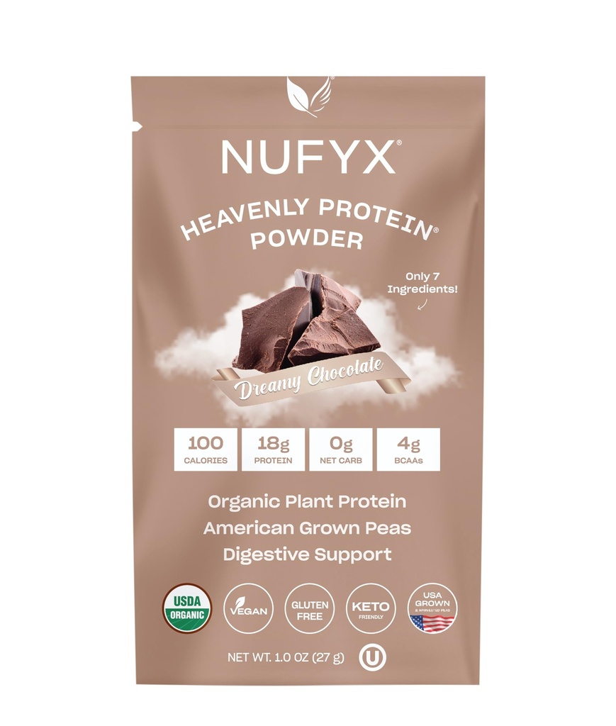 NUFYX yaka Heavenly Protein ® Powder, World 's Finest 100% Organic American Grown Peas