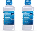 Solution Care Oral Electrolite, Unflafedored, 33.8 Fl Oz (Paket 2)