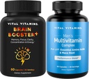 Vitamin Vitamin Otak Booster Ditambah + Pria Multivitamin