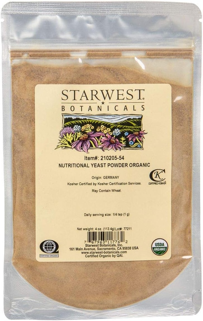 Nutrisi Organik Bubuk Timur - 4 oz