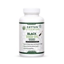 Halal Black Seed Oil, Supports Heart, Brain and Ammune Health, Natural Anti-Oxidant, Non-GMO, Cold- Menekan, 90 Veggie Kapsul, dibuat di Amerika Serikat - Halal Vitamin