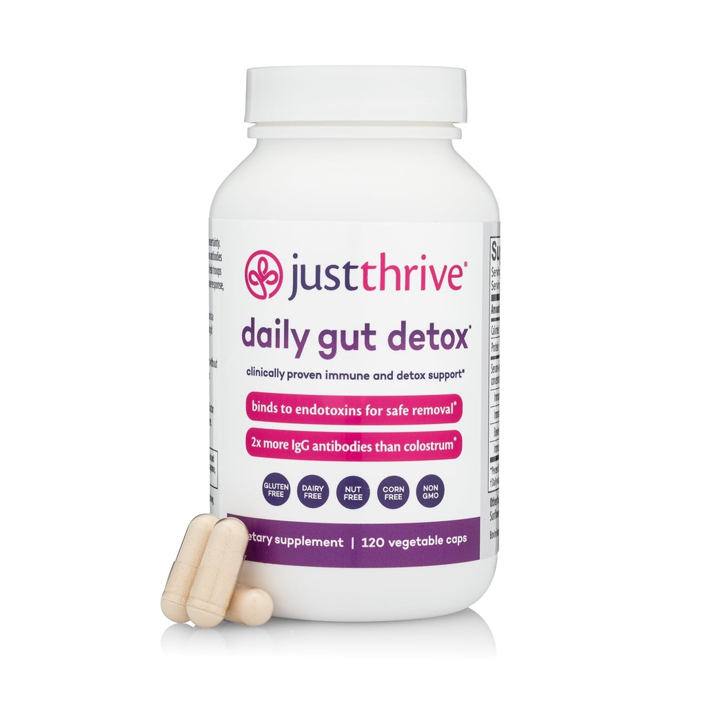 Hanya Thrive - Ultimate IG- Suplemen Dukungan Imune Lengkap - Detox Formula, 120 Kapsul Vegetable