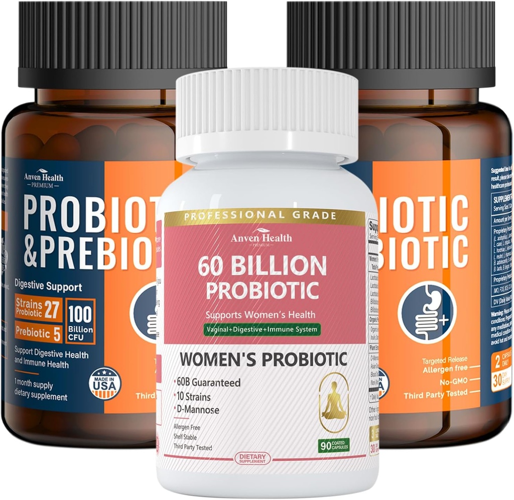 Complete Gut & Digetical Health Bundle for The Whole Family: 100 Milyar Problem + Women Progories