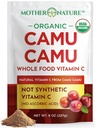 MNO Natural Vitamin C Powder from Organic Camu Camu Fruit | Whole Food Vitamin C, 8 oz (45 Servings), Vegan, Non-GMO, Immune Support