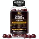 EFFECTIVE NUTRA Shilajit Gummies 1000mg 124; Pure Shilajit Resin for Energy, Brain & Imunity 124; Tambahan untuk Pria & Women 124; Sugar- Free, Vegan, Gluten- Free Alagly Berry Flavor, dibuat di USA (90ct)