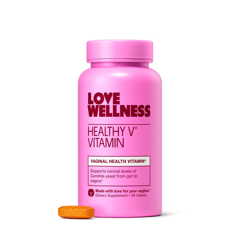 Love Wellness Heally V Vitamin 124; Women 's Vaginal Health Suplement Afleiled 124. Women' s Vigaminal Health Suplement