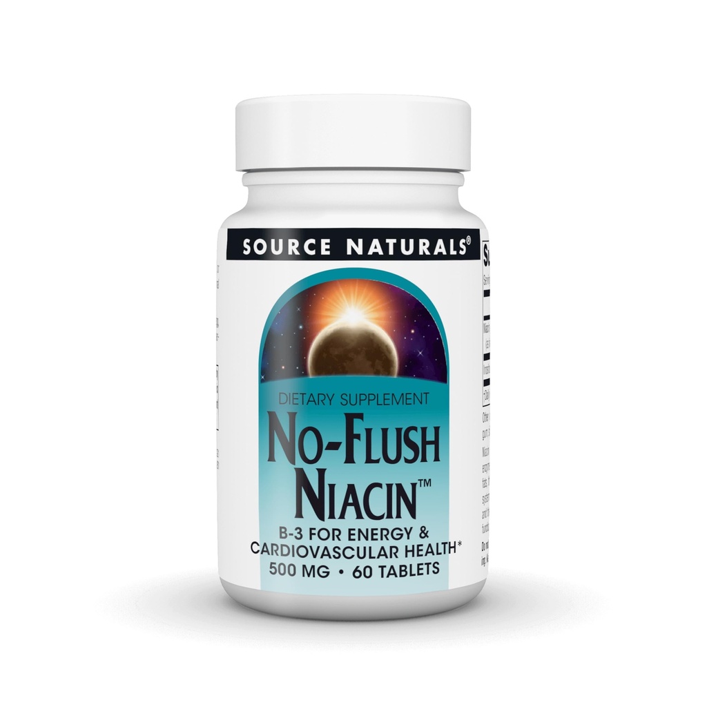 Sumber No- Flush Niasin, B-3 500 mg - 60 tablet