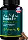 Power Longjack - Tongkat Ali & Fadogia Agrestis Suplement for Men & Womens Energy, T Dukung, Lean Muscle Growth & Recovery, Hormonal Balance, Pre- Workout with Vegan NAC Liver Detox & Cleanse