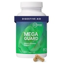 Mikrobiome Labs MegaGuard Gut Suplemen Kesehatan - Ginger Root, Licorice Root & Artichop Leaf Extract untuk Dukungan Kesehatan Digetical & Pekerjaan Gas - untuk Perempuan, Pria & Anak-Anak 8 + (60 Capsules)
