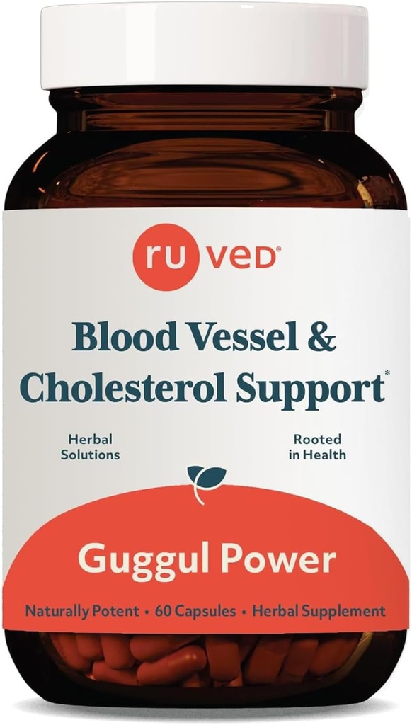 Ayush Herbs Guggul Power - Metabolic Vitamin for Women and Men, Daily Pill, Pure dan Natural Metabolic Health Suplemen - 90 Vegetarian Capsules (1 Count)