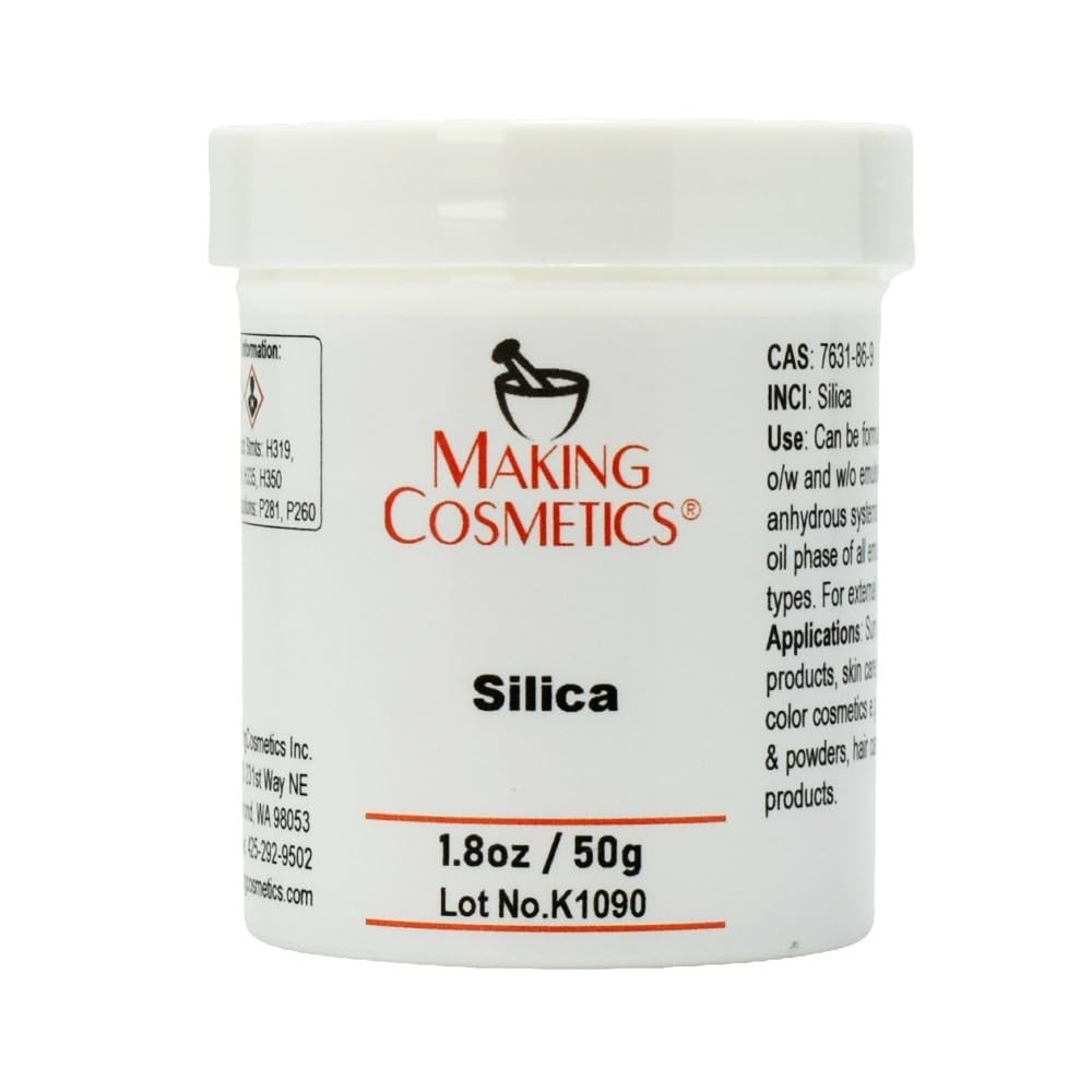 Making Cosmetics - Silica - 1.8oz / 50g - Ingredien Kosmetik