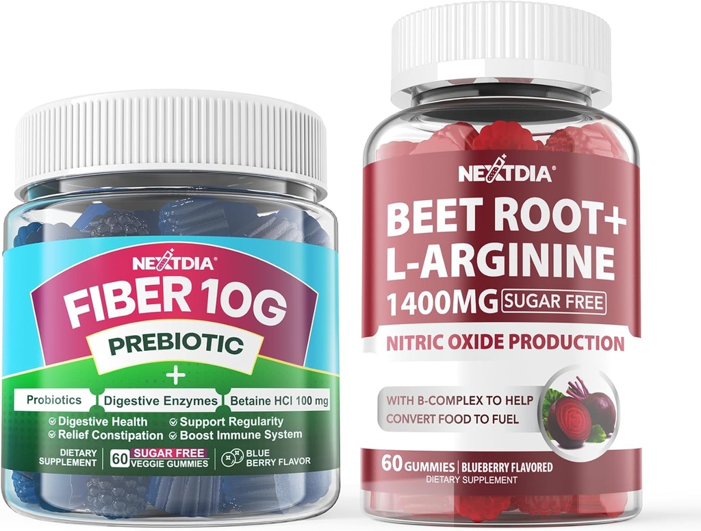 Gumi Fiber untuk Orang dewasa + Beet Root Gummies
