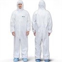 Medtec Hazmat Suits - 6 Size Opsi - Pakaian Sampul Disposable, Medical Protective Cwhole PPE Hazmat Suits