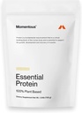 Momently Estenous Vegan Protein Powder - 20g Tanaman Based Protein - NSF Bersertifikat, Gluten- Free, Non-GMO, 20 Pelayan untuk Escalyply Gunakan, Vanilla Chai