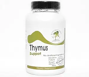 Dukungan thymus ~ 180 Capsules - Tanpa Addolics ~ Suplemen Naturesi
