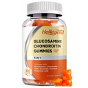 Glucosamine Chondroitin Gummies Bebas, Gummies Suplemen untuk Pria & Wanita, 60 Cacah