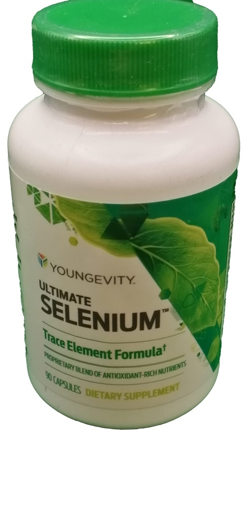 "Selenium + Kofaktor Umur Muda" - "Suplemen Mineral Terbesar" untuk Dukungan Imunitas, Pertahanan Antioksidant, Fungsi Thyroid, dan Kesehatan Seluler (I-seleomethionine) - (90 Kapsul)