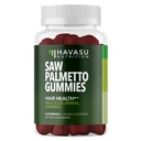 Saw Palmetto for Men Gummies - DHT Blocker Suplement for Hair Health and Male Patterned Balding - 60 Count - Supports Slapp and Prostate Wellness - Raspberry Flavor - Vegan, Non-GMO, 1 Bulan Supply