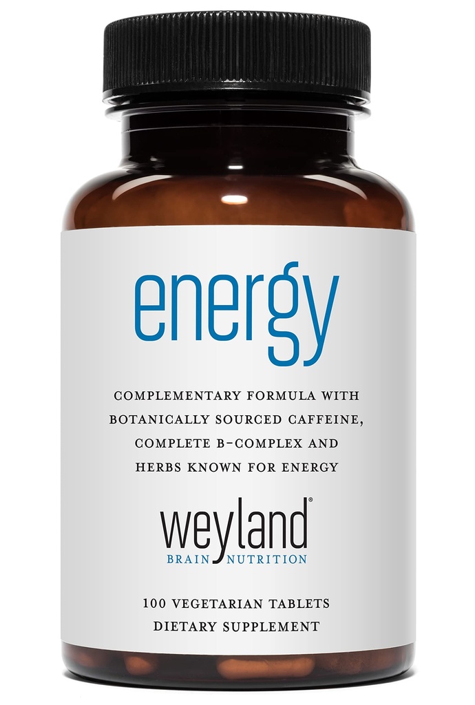 Energi 124; Komplementer Formula w / Botanically Sourced Caffeine 124; Complex B- Complex & Energy Supportive Herbs