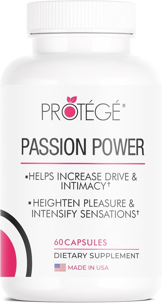 Perempuan Libido Booster untuk Women - Drive, Energy and Intimacy Enhancement Pills - All- Natural Libido Enhancer dengan Maca Root, Ashwagandha Extracts - 60 ct