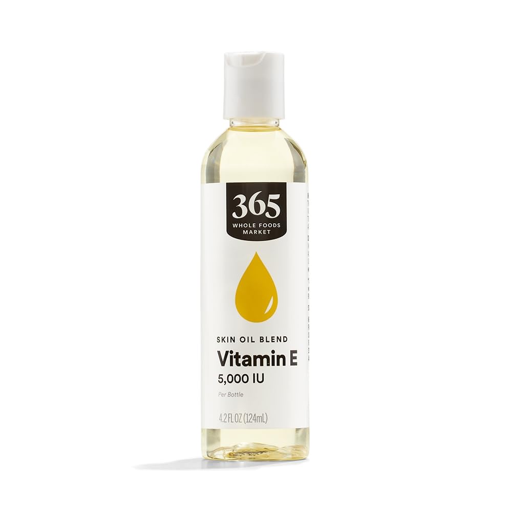 365 oleh Whole Foods Market, Vitamin E Skin Oil 5, 000 IU, 4.2 fl oz