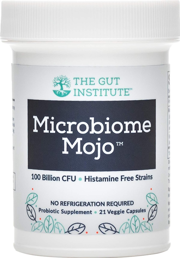 Microbiome Mojo 2-in-1 Tinggi Potency Progities - 100 Milyar CFUs Plus 500 Juta yang layak Soil- berbasis Programper Capsule - 21 Count - Tidak Perlu Reinerasi - Dibuat di Amerika Serikat