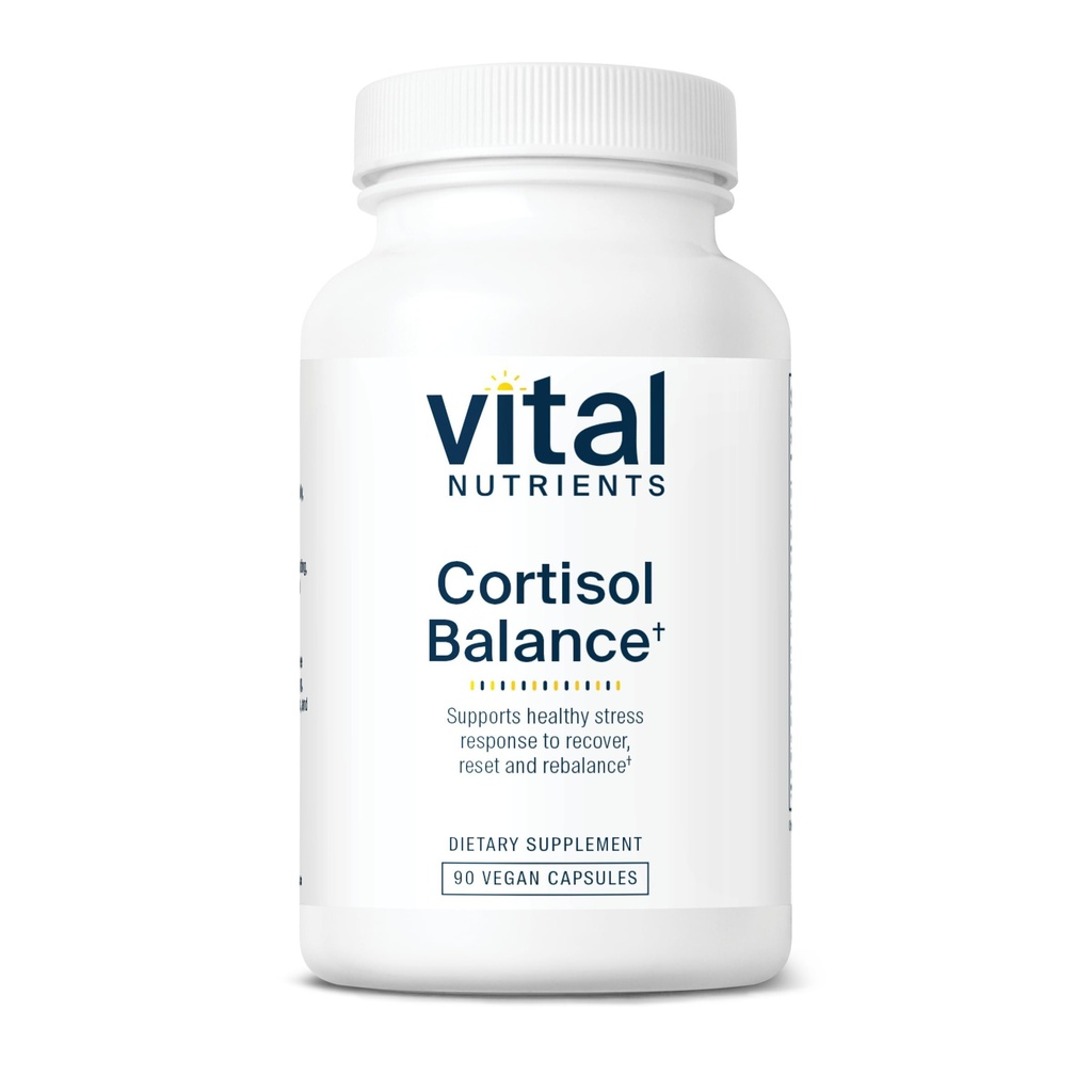 Visi Nutrients Cortisol Balance 124. Vegan Stress Relief Suplement:
