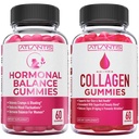 "Atlantis Nutrition Hormonal Balance" "Relief 60 Gummies + Collagen 60 Gummies"