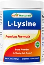 Powder Lysine Terbaik, 1 Pound - 100% Murni (1 LB (Paket 1))