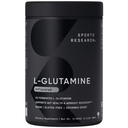 Riset Olahraga L- Glutamine - Pemulihan Kerja, Dukungan Kesehatan Ammune & Gut Kesehatan - 5 G Per Serving - 17.64 Oz